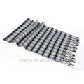 Mens plaid pashmina scarf